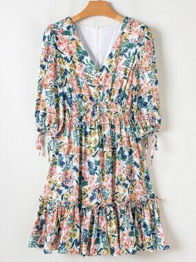Taylor Petites floral print Chiffon Dress size 4P NEW with tags
